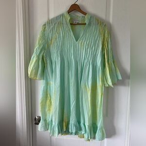 Cotton Dress/ Cover Up Coastal Beach Cruise Softgirl